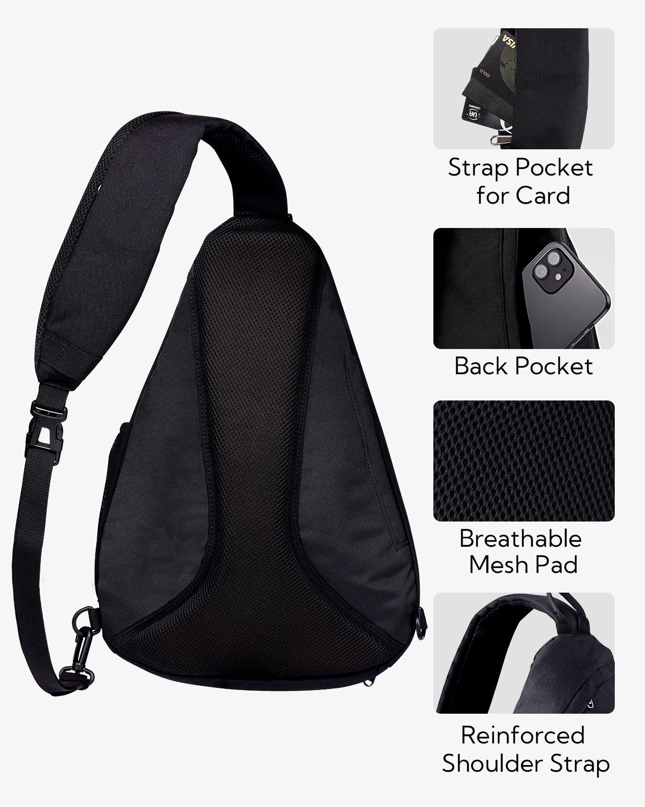 Foto 6 pulgar | Mochila Bandolera Waterfly De 18 Litros Para Portátil De 13 Pulgadas - Venta Internacional.