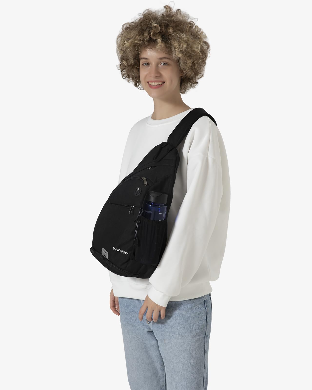 Foto 7 | Mochila Bandolera Waterfly De 18 Litros Para Portátil De 13 Pulgadas - Venta Internacional.