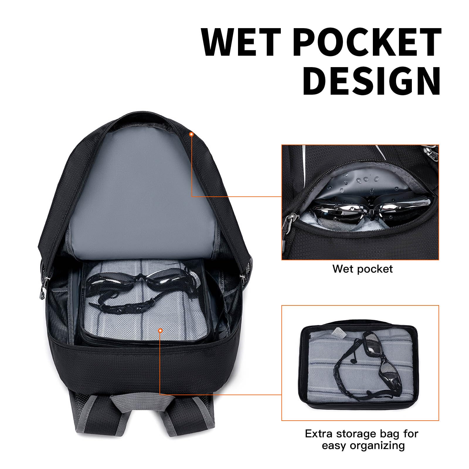 Foto 3 pulgar | Mochila Miycoo Ultraligera, Plegable, 45 L, Impermeable - Venta Internacional.