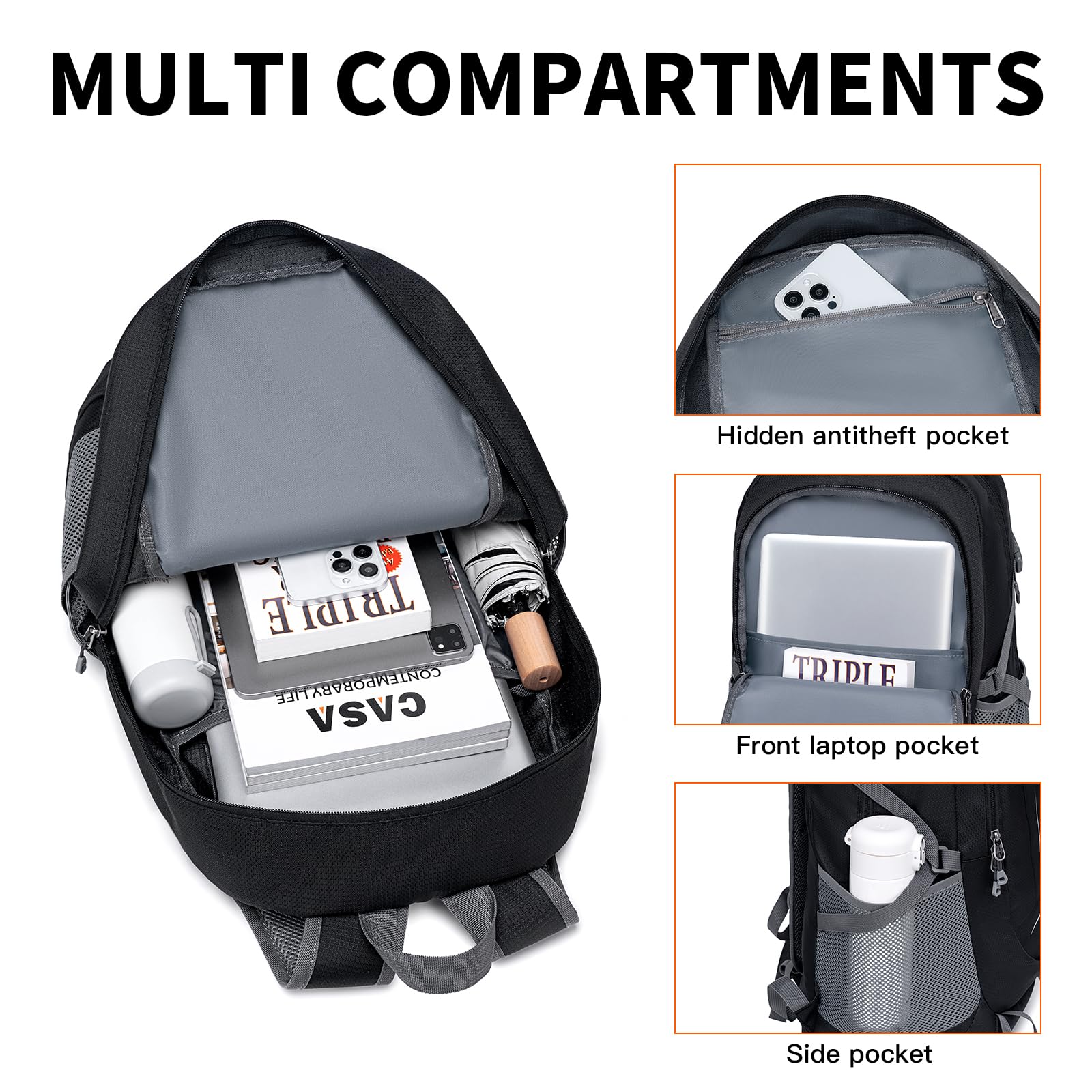Foto 4 pulgar | Mochila Miycoo Ultraligera, Plegable, 45 L, Impermeable - Venta Internacional.