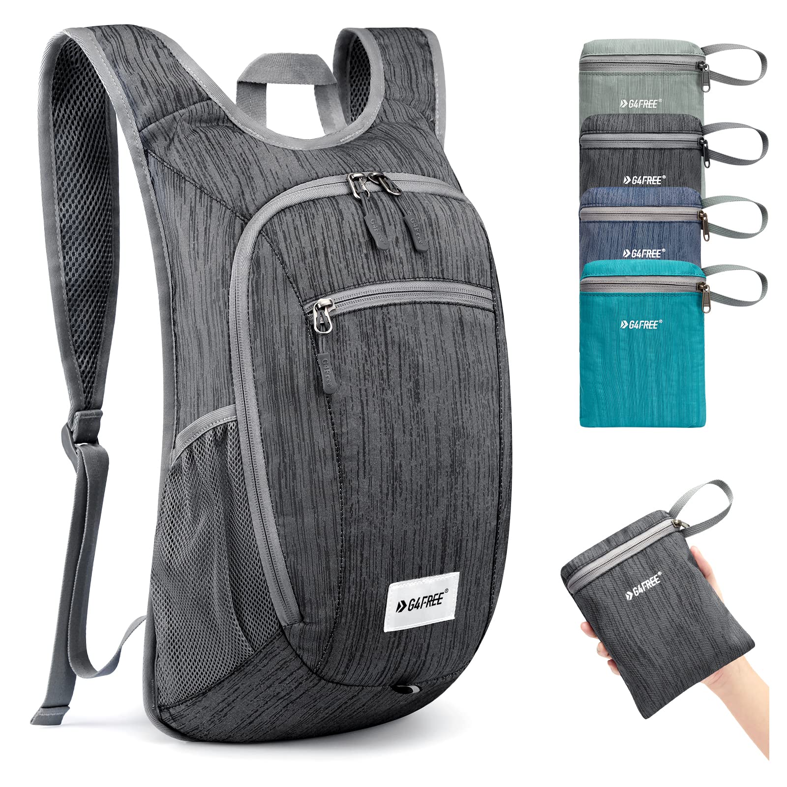 Foto 2 pulgar | Mochila De Senderismo G4free Ligera De 10 L/15 L, Plegable E Impermeable - Venta Internacional.