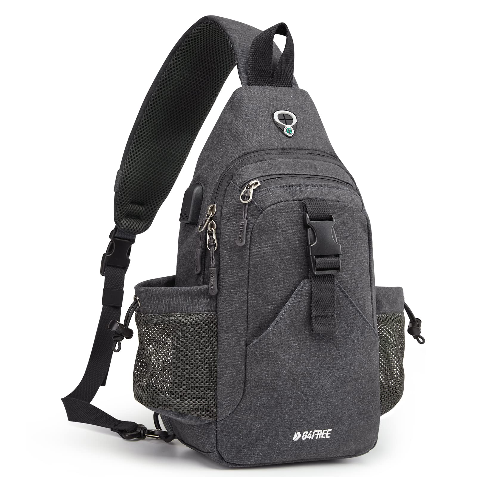 Foto 1 | Mochila Bandolera De Lona G4free Con Bloqueo Rfid - Venta Internacional.