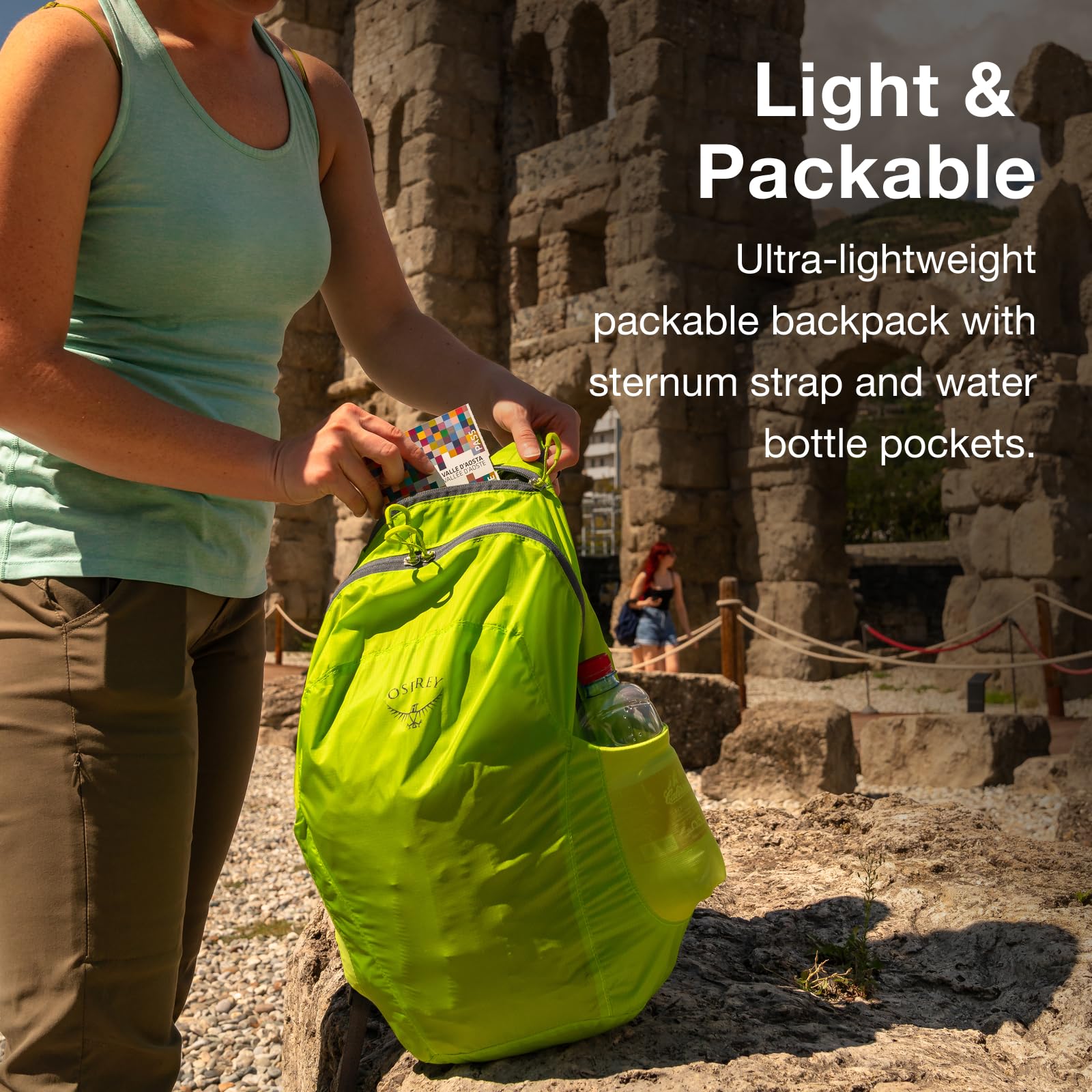 Foto 4 pulgar | Mochila Osprey, Ultraligera Y Plegable, Paquete Azul - Venta Internacional.