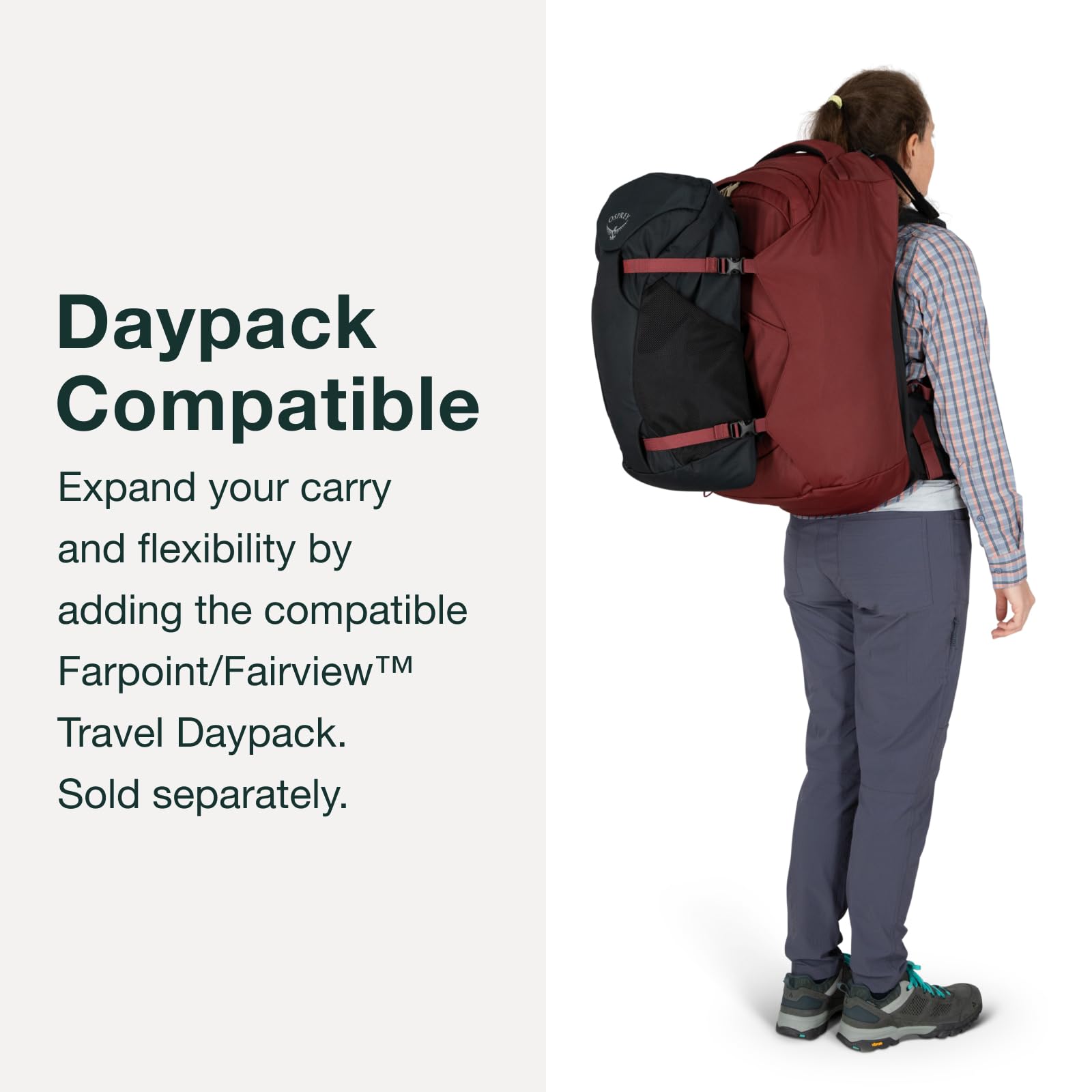 Foto 8 pulgar | Mochila De Viaje Osprey Fairview 40l Para Mujer - Night Jungle - Venta Internacional.