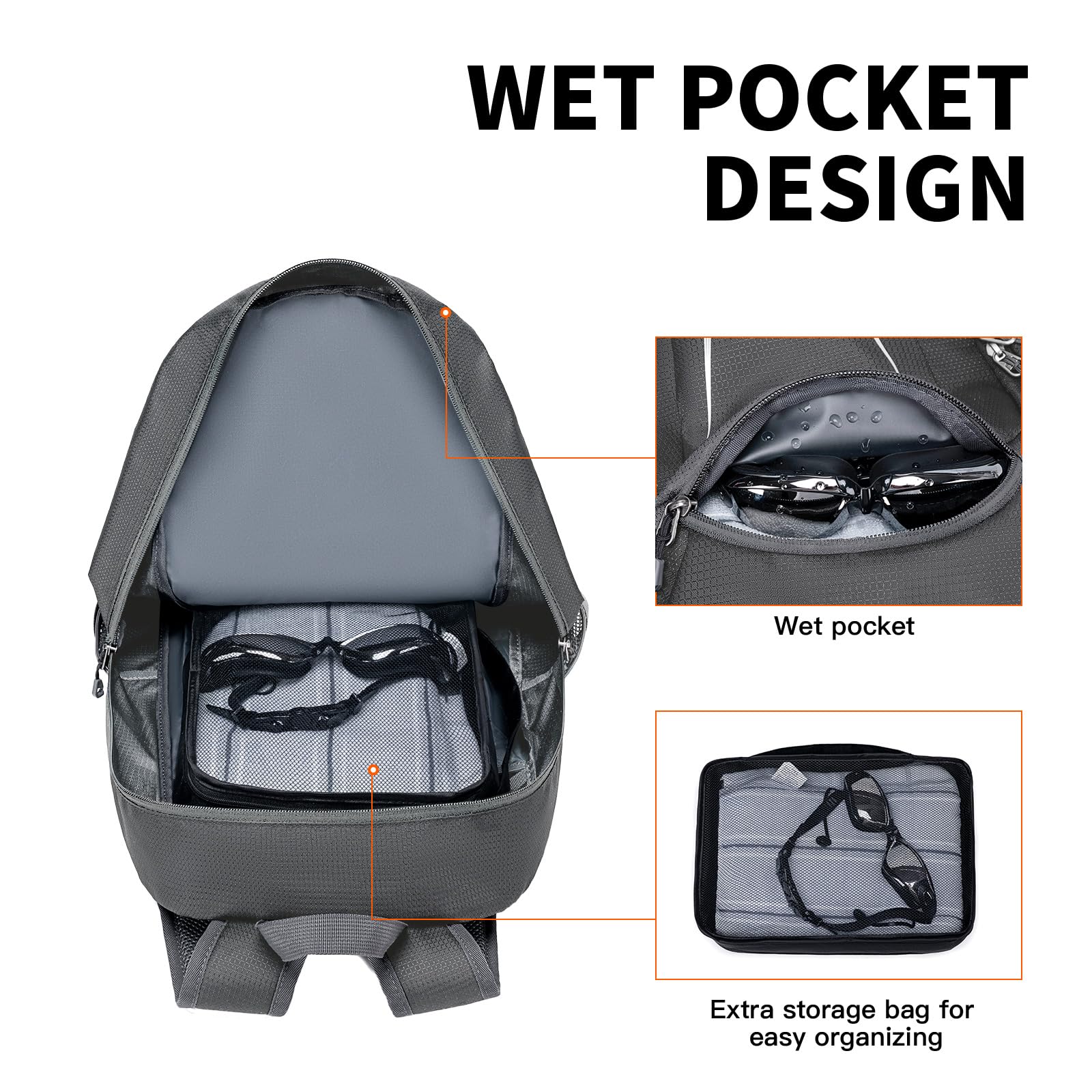 Foto 3 pulgar | Mochila Miycoo Ultraligera De 45 Litros Impermeable Para Viajes - Venta Internacional.