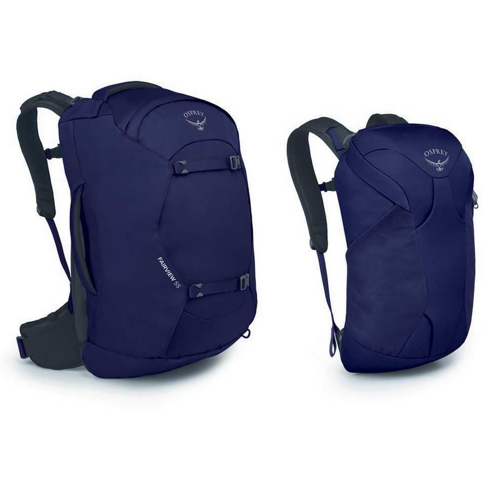 Foto 6 pulgar | Mochila Osprey Fairview 55l Para Mujer, Viaje, Invierno, Noche, Azul - Venta Internacional.