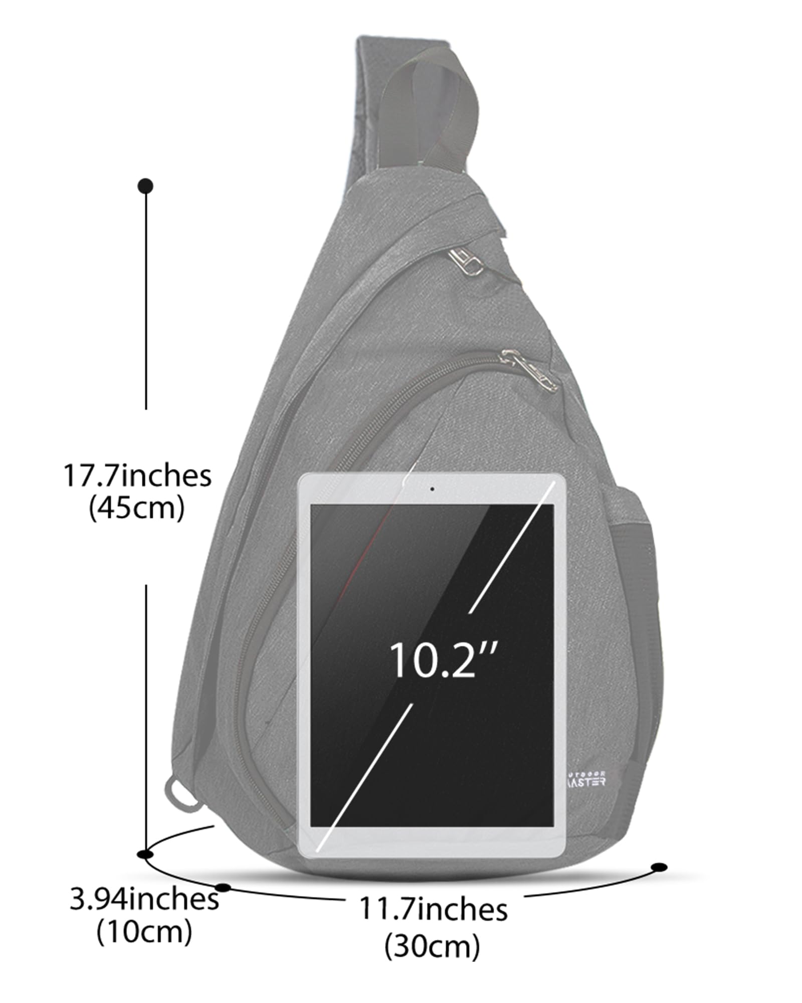Foto 3 | Mochila Outdoormaster, Bandolera, Para Senderismo, 12 Litros, Unisex - Venta Internacional.