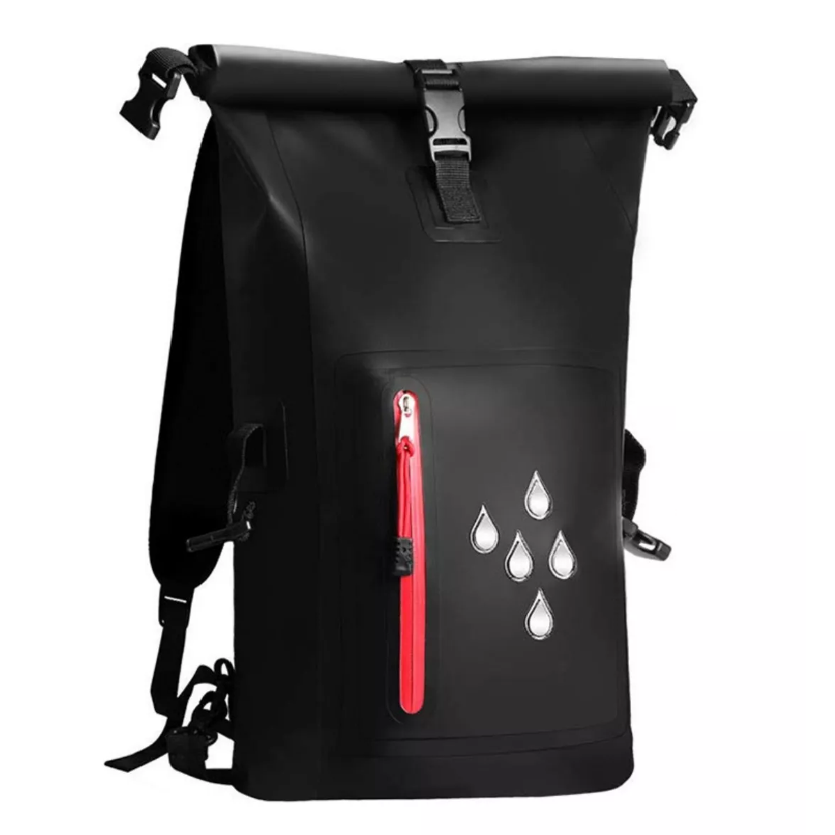 Mochila Impermeable Para Camping Accesorios Tactico Eo Safe Imports Esi-18221 Negro