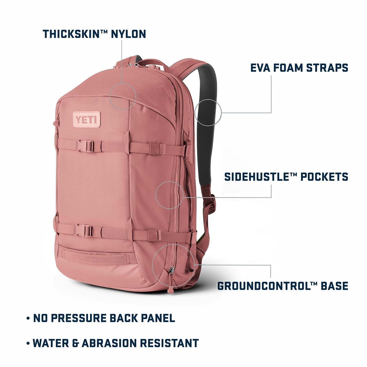 Foto 3 pulgar | Mochila Yeti Crossroads 27l Sandstone Pink - Venta Internacional.