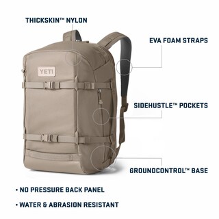 Foto 2 | Mochila Yeti Crossroads 35l Cape Dark Taupe Resistente Al Agua - Venta Internacional.