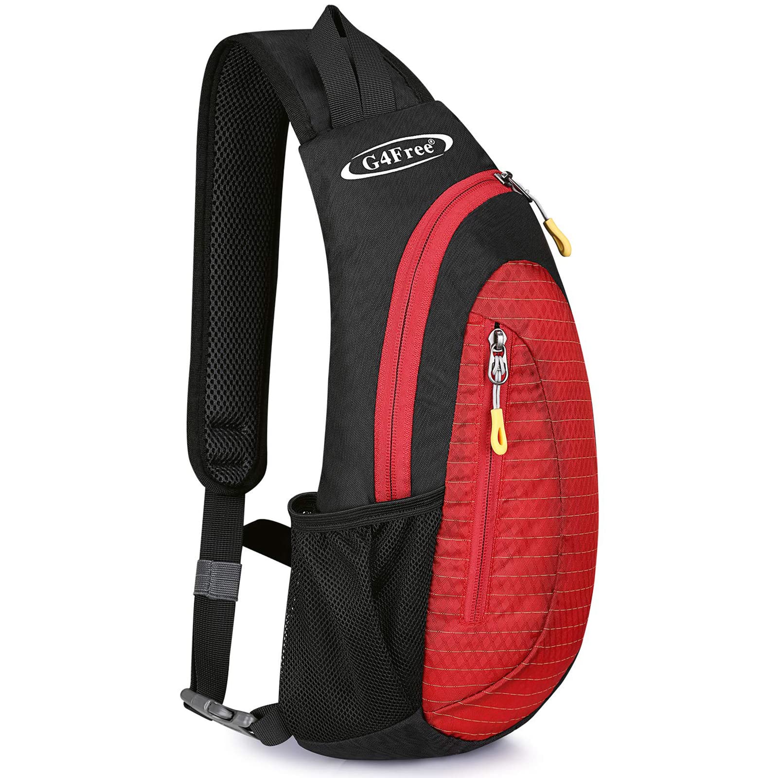 Foto 2 pulgar | Bandolera G4free, Bandolera, Pecho Cruzado, Negro-rojo - Venta Internacional.