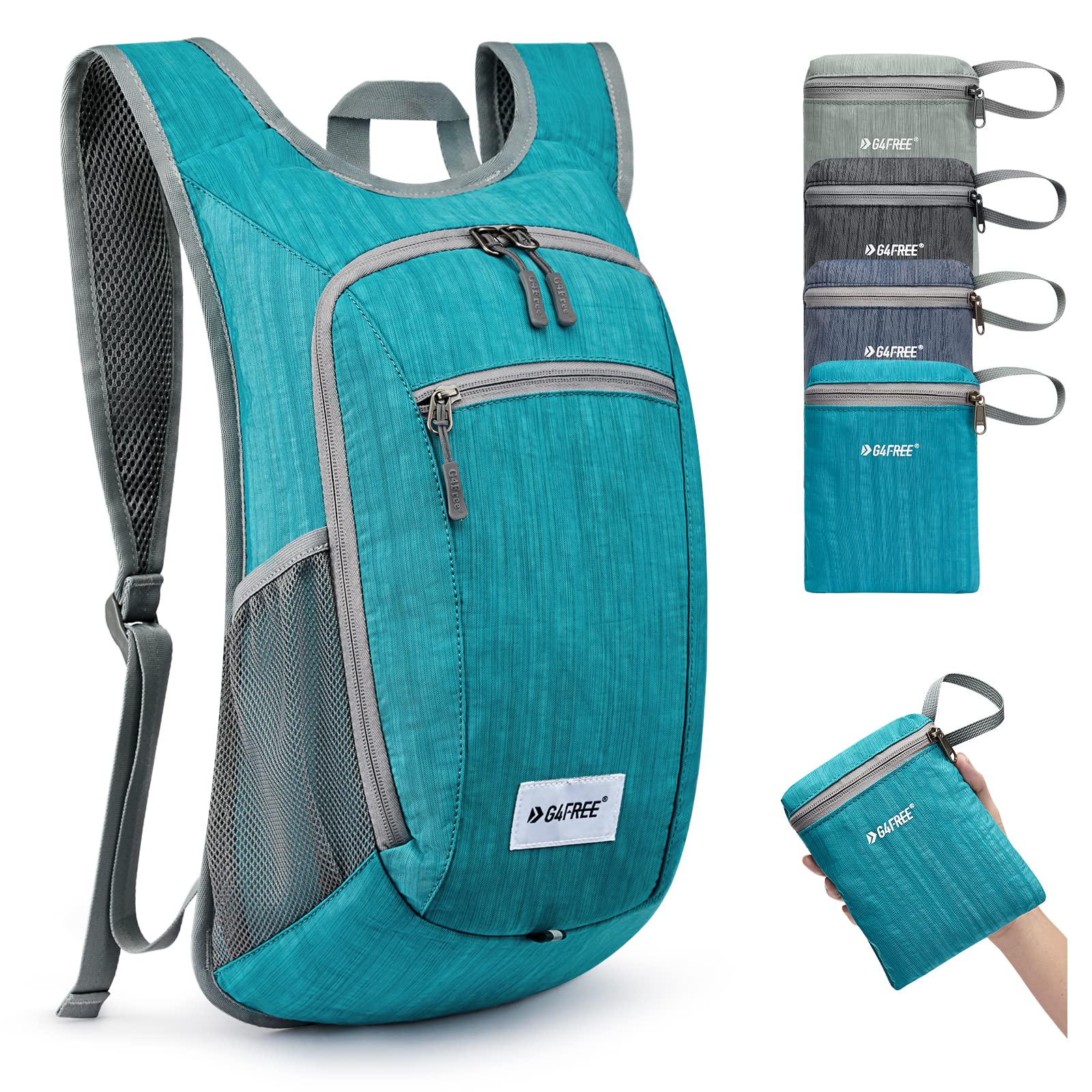 Foto 2 pulgar | Mochila De Senderismo G4free Ligera De 10 L/15 L, Plegable E Impermeable - Venta Internacional.