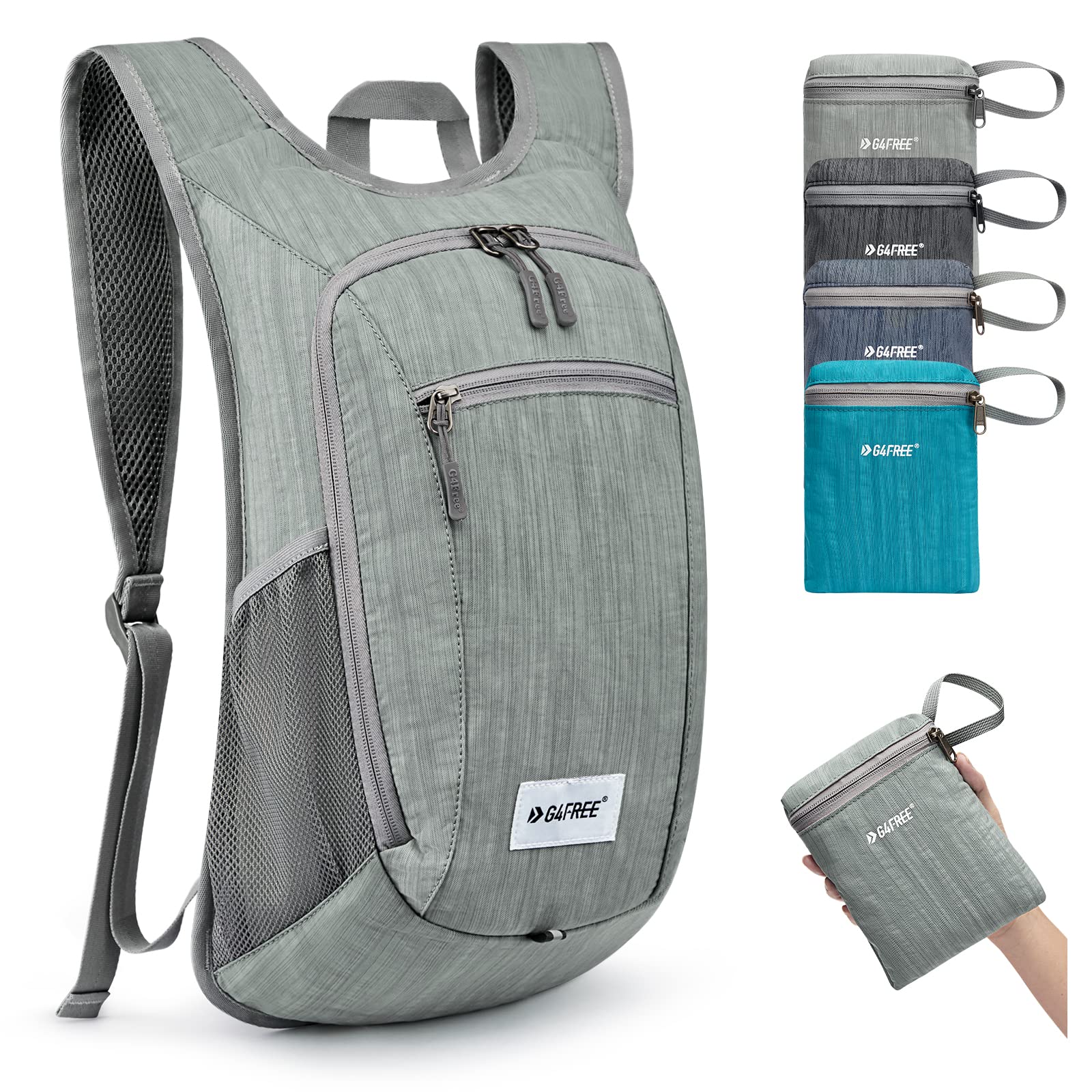 Foto 2 pulgar | Mochila De Senderismo G4free Ligera De 10 L/15 L, Plegable E Impermeable - Venta Internacional.