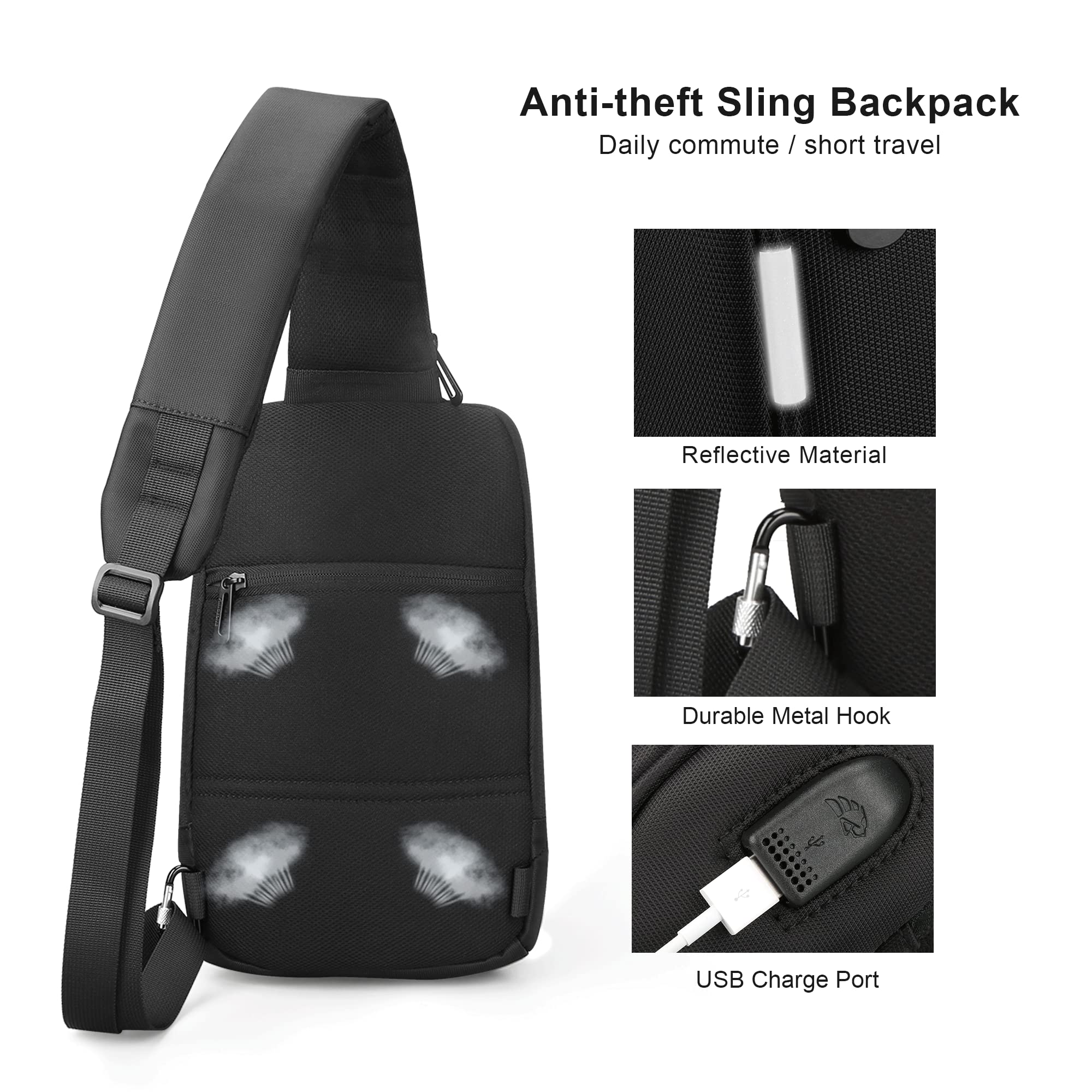 Foto 5 | Minimochila Kingsons Para Senderismo, Impermeable, Para Hombre - Venta Internacional.