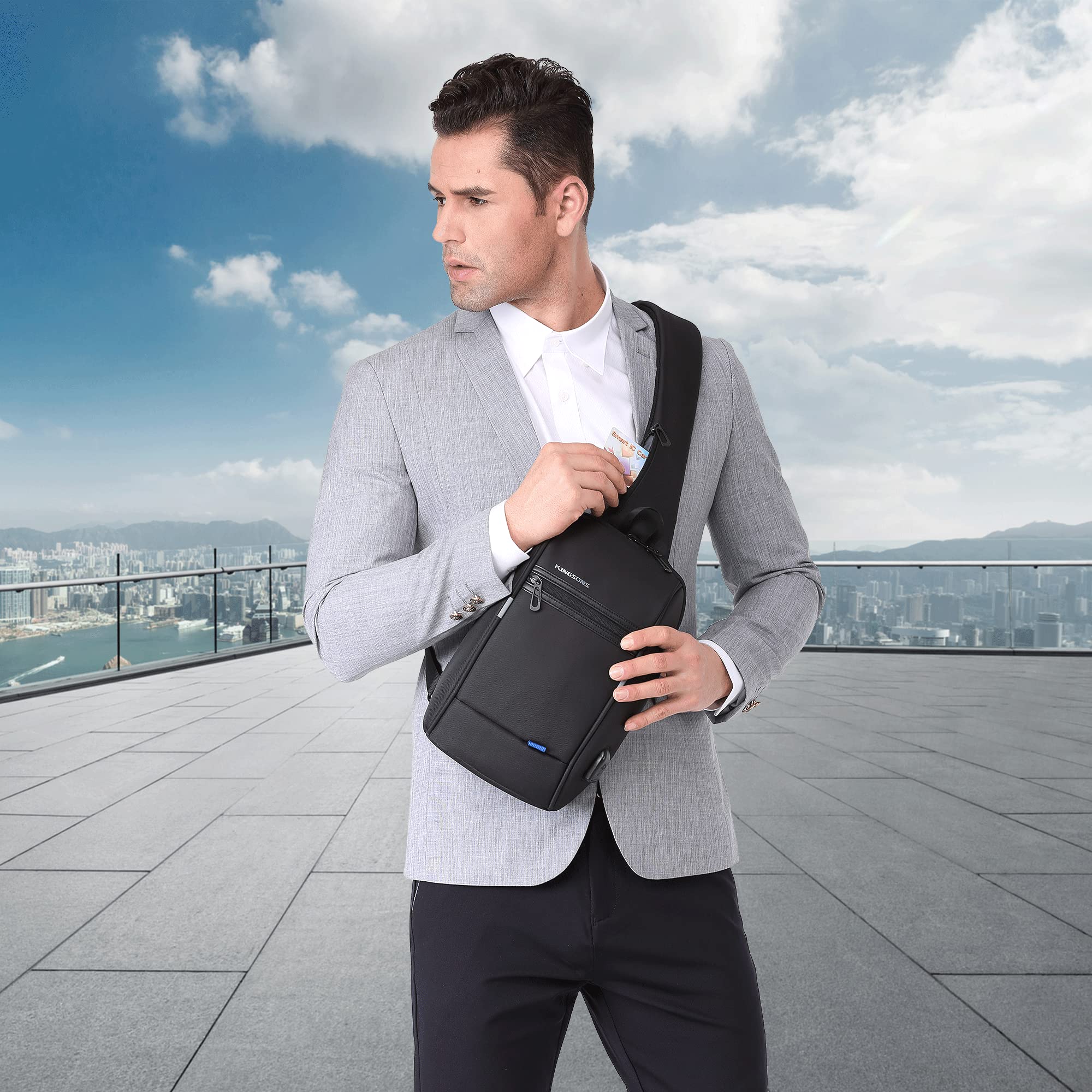 Foto 8 pulgar | Minimochila Kingsons Para Senderismo, Impermeable, Para Hombre - Venta Internacional.
