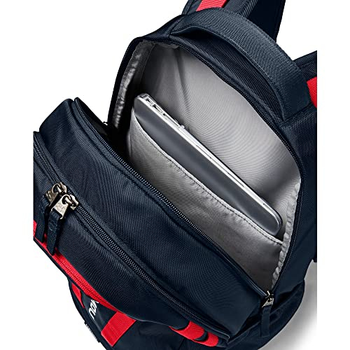 Foto 4 pulgar | Mochila Under Armour Hustle 5.0 Academy Azul/blanco - Venta Internacional.