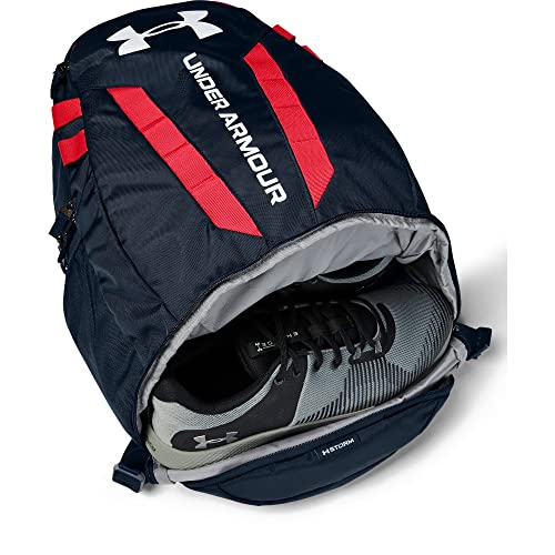 Foto 5 pulgar | Mochila Under Armour Hustle 5.0 Academy Azul/blanco - Venta Internacional.