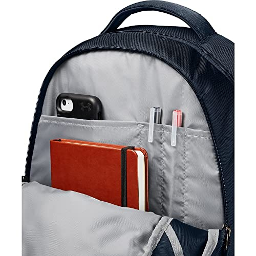 Foto 6 pulgar | Mochila Under Armour Hustle 5.0 Academy Azul/blanco - Venta Internacional.