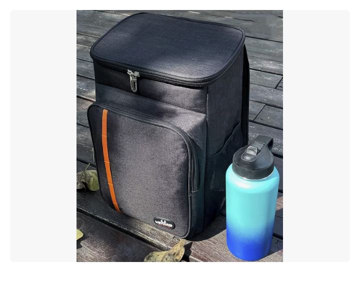 Foto 5 pulgar | Mochila Térmica Hielera Impermeable Picnic Alimento Almuerzo Azul Oscuro Xtellar