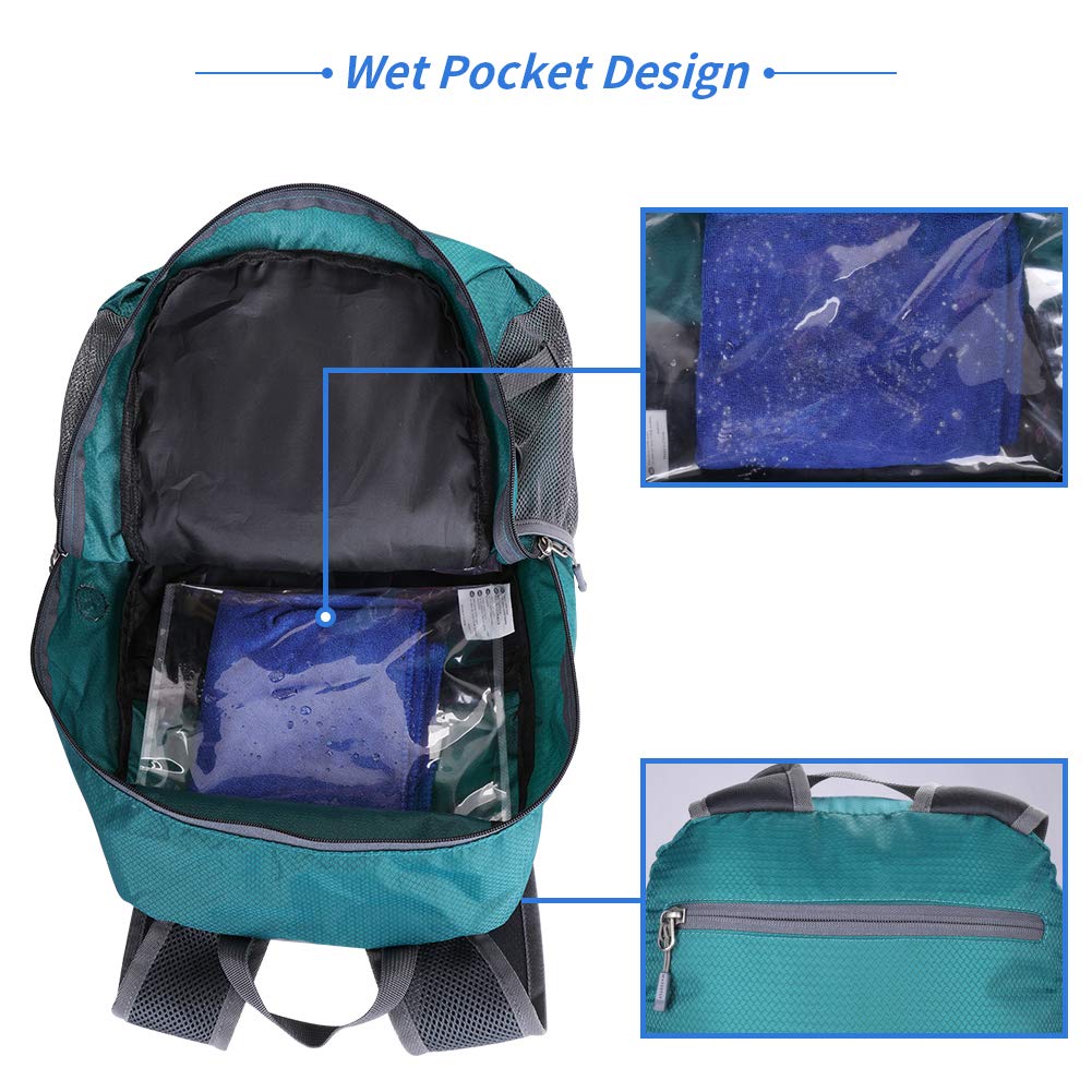 Foto 8 pulgar | Mochila Waterfly Para Acampar Y Senderismo, 30 L, Impermeable Y Ligera - Venta Internacional.