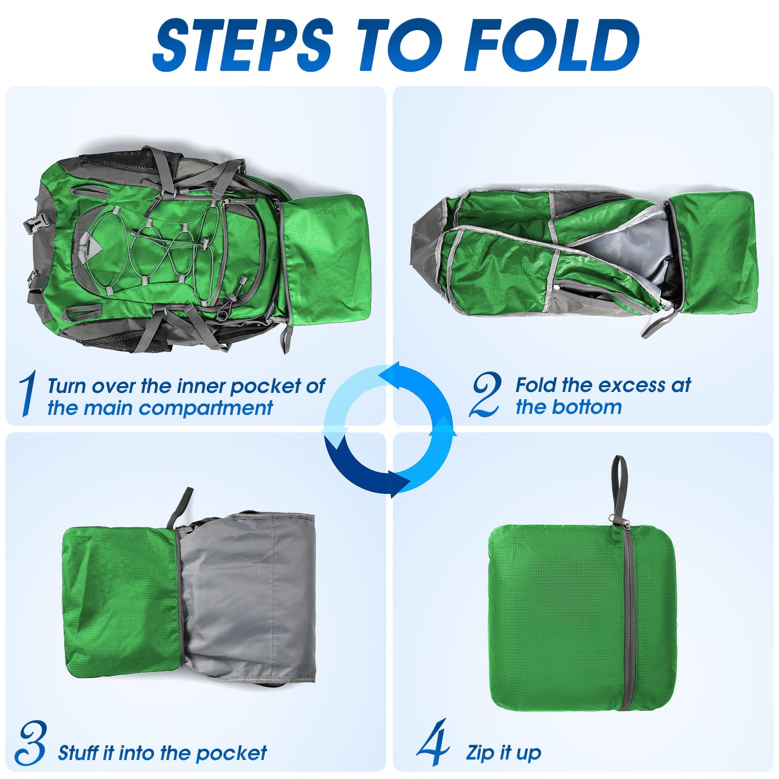 Foto 7 pulgar | Mochila De Senderismo Igolumon 40l Impermeable Para Hombre Y Mujer - Venta Internacional.
