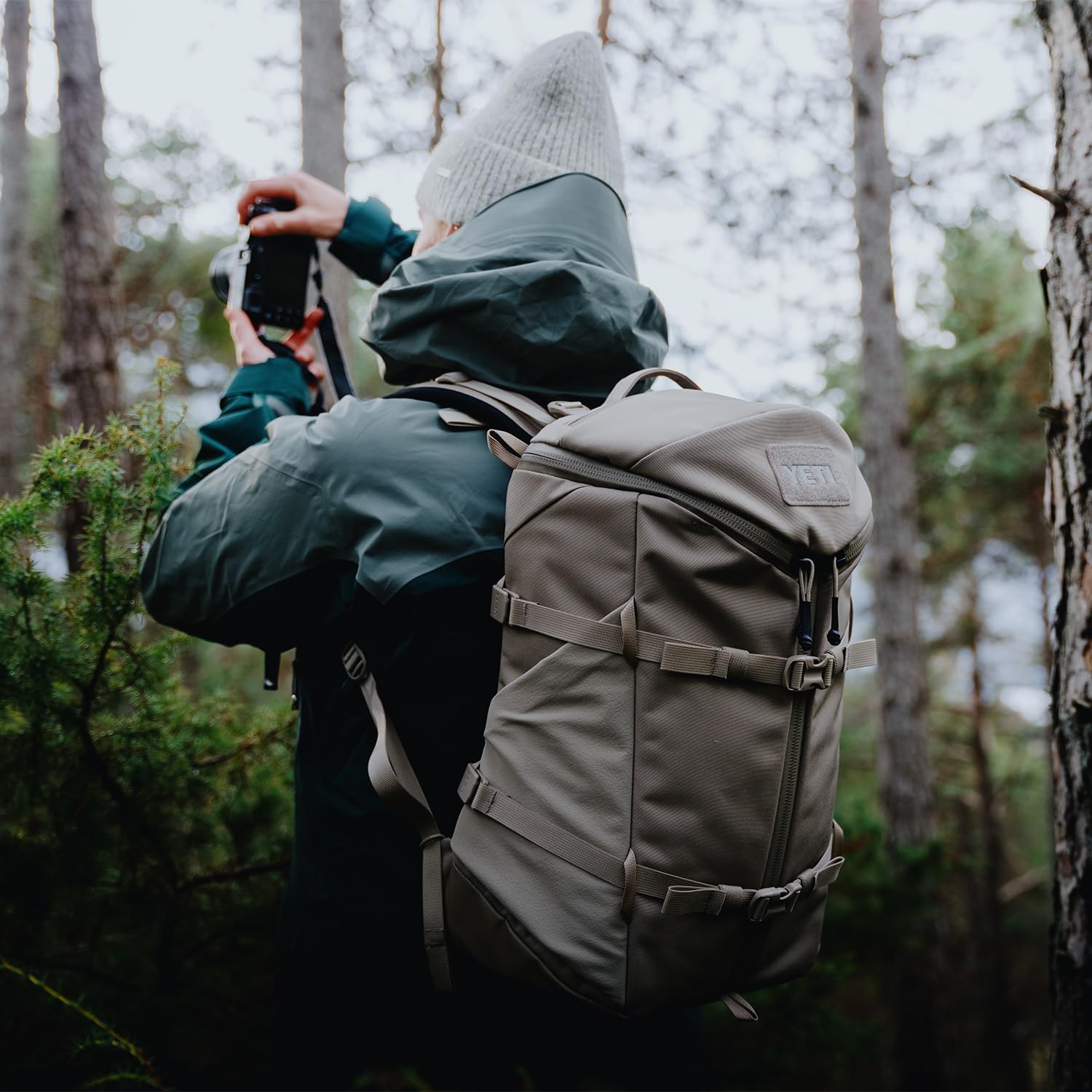 Foto 6 | Mochila Yeti Ranchero 27 L, Paquete Utilitario Para Todo El Día, Color Marrón Oscuro - Venta Internacional.