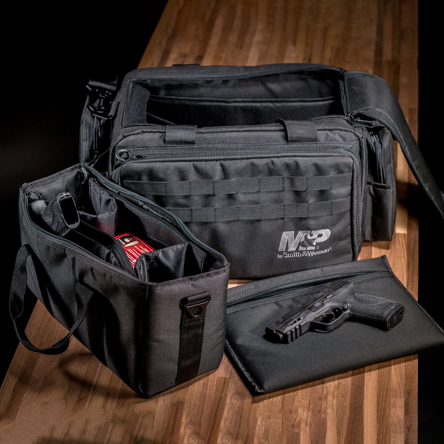 Foto 2 | Bolsa Táctica Smith & Wesson M&p Officer Con Material Resistente A La Intemperie - Venta Internacional.