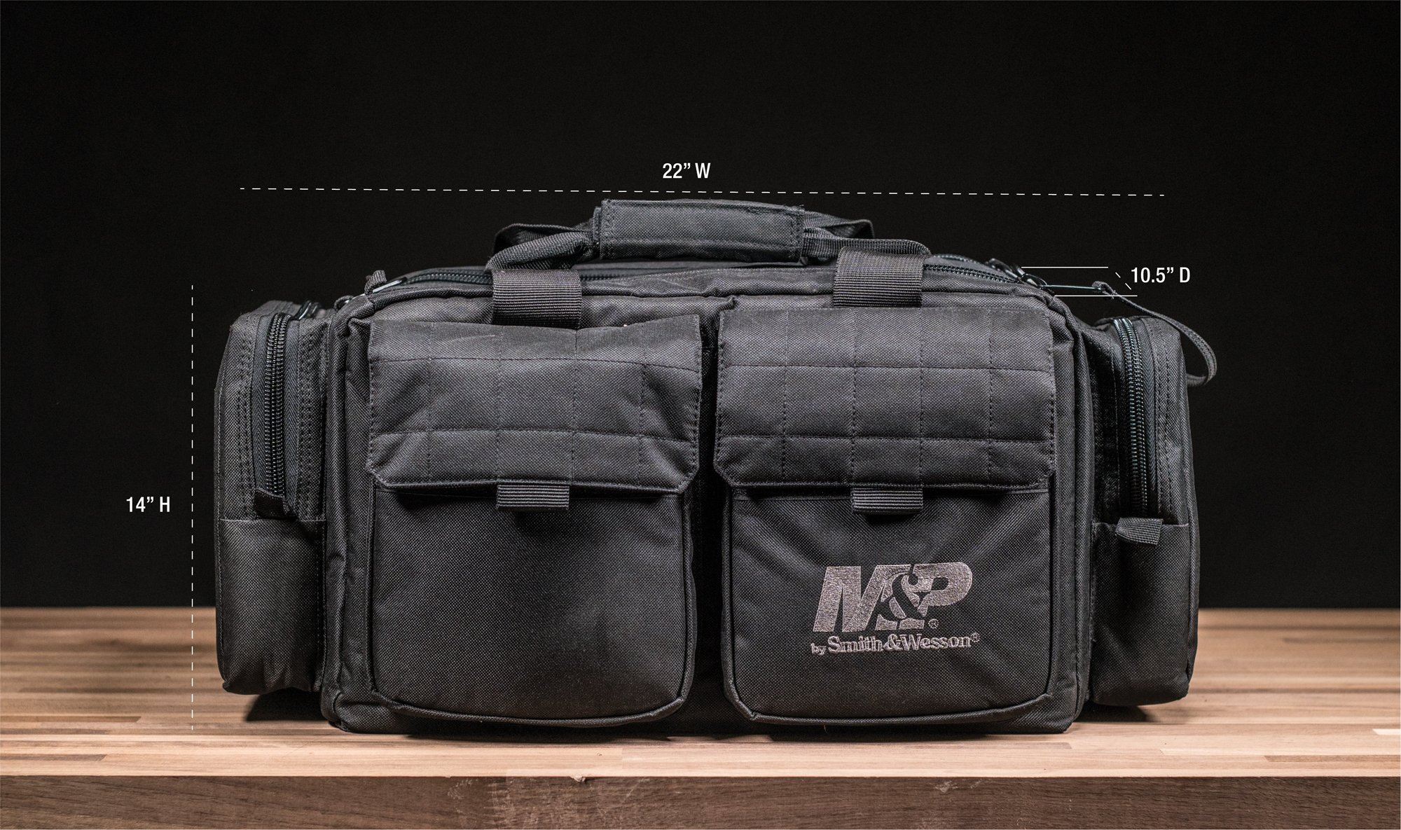 Foto 3 | Bolsa Táctica Smith & Wesson M&p Officer Con Material Resistente A La Intemperie - Venta Internacional.