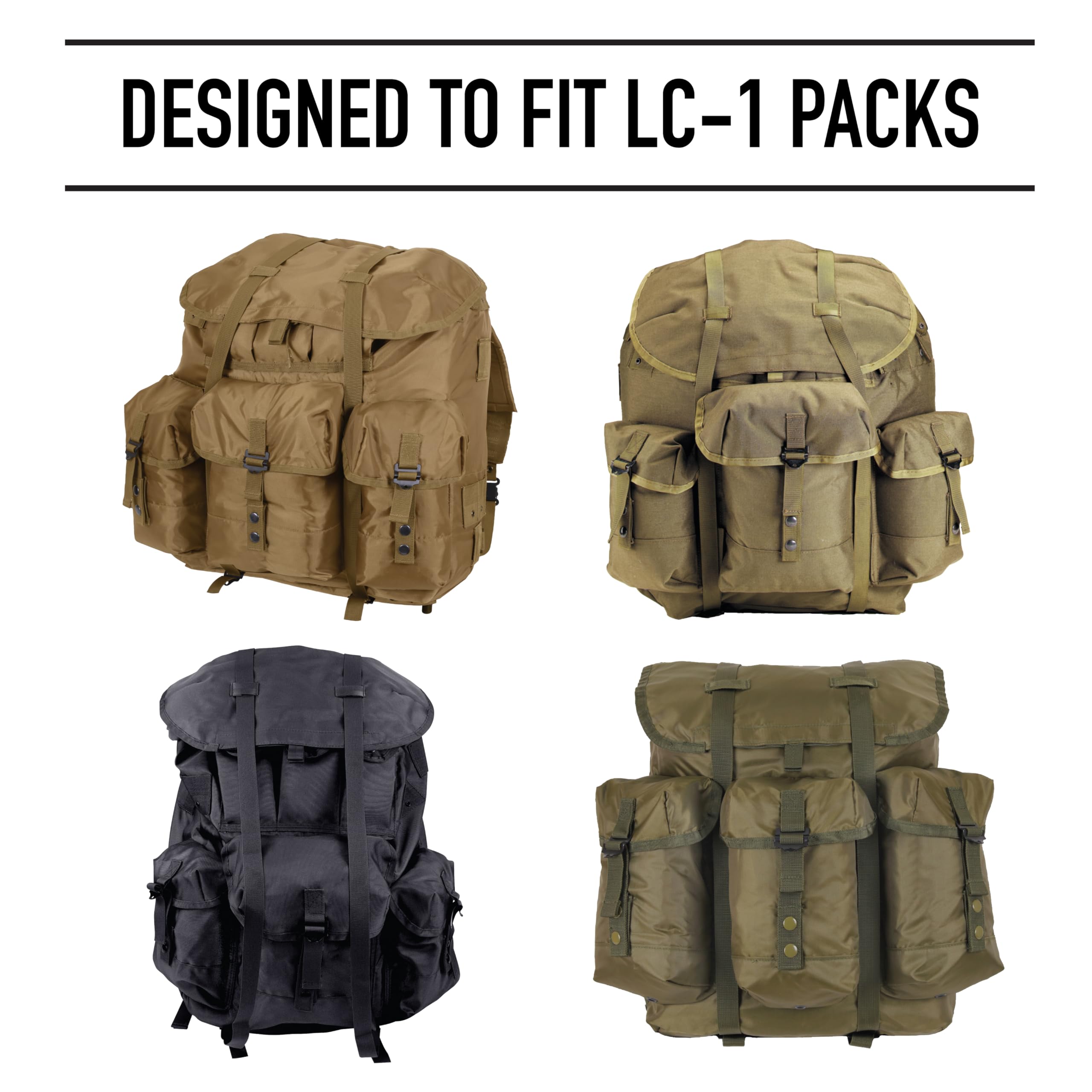 Foto 6 | Marco De Mochila Rothco Alice Pack Con Accesorios De Aluminio - Venta Internacional.