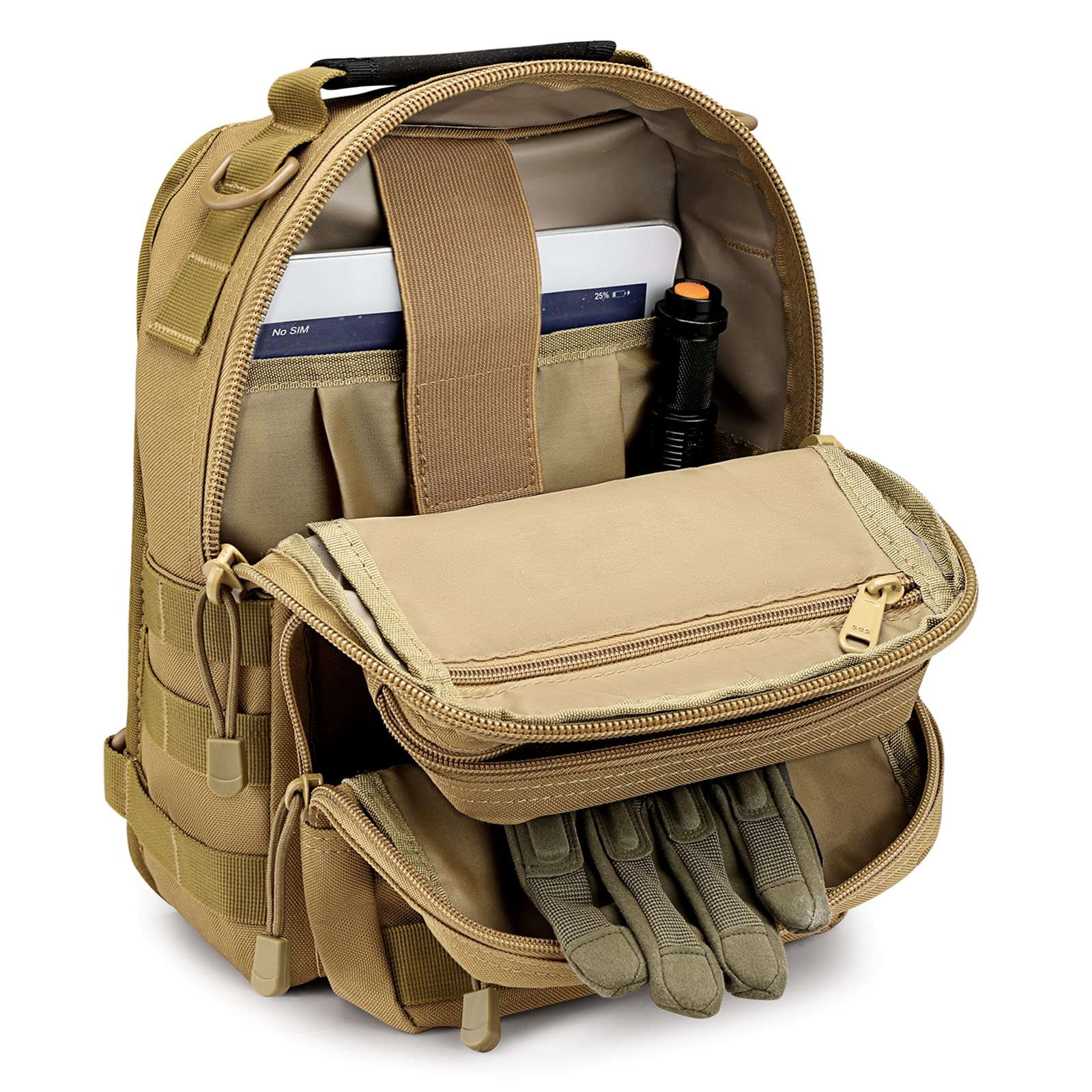 Foto 5 pulgar | Mochila Bandolera G4free Tactical Rover 12l Para Edc - Venta Internacional.