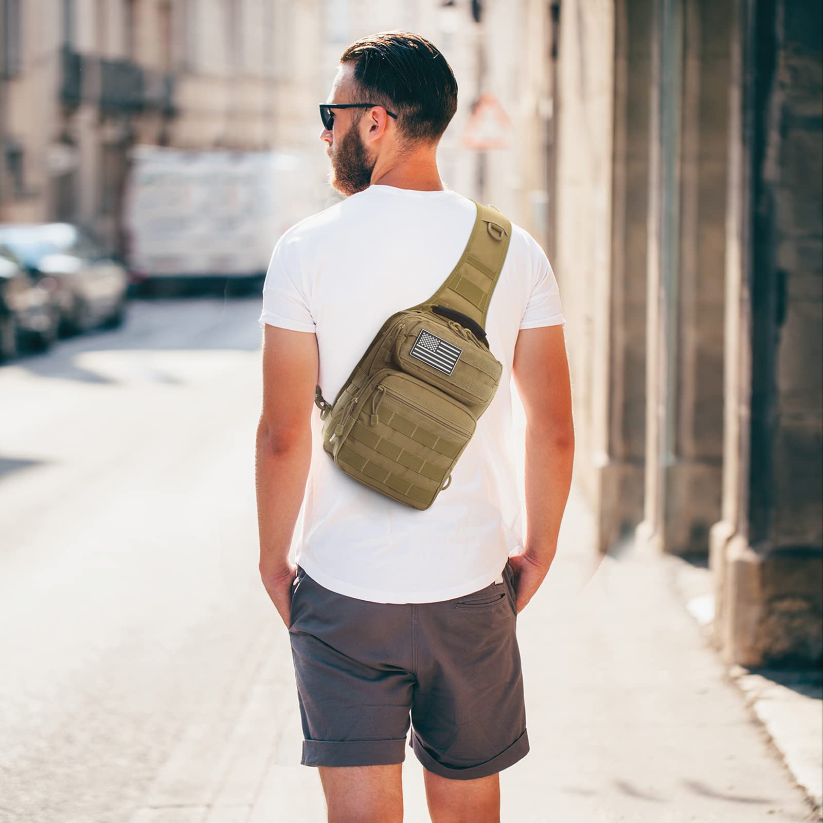 Foto 7 pulgar | Mochila Bandolera G4free Tactical Rover 12l Para Edc - Venta Internacional.