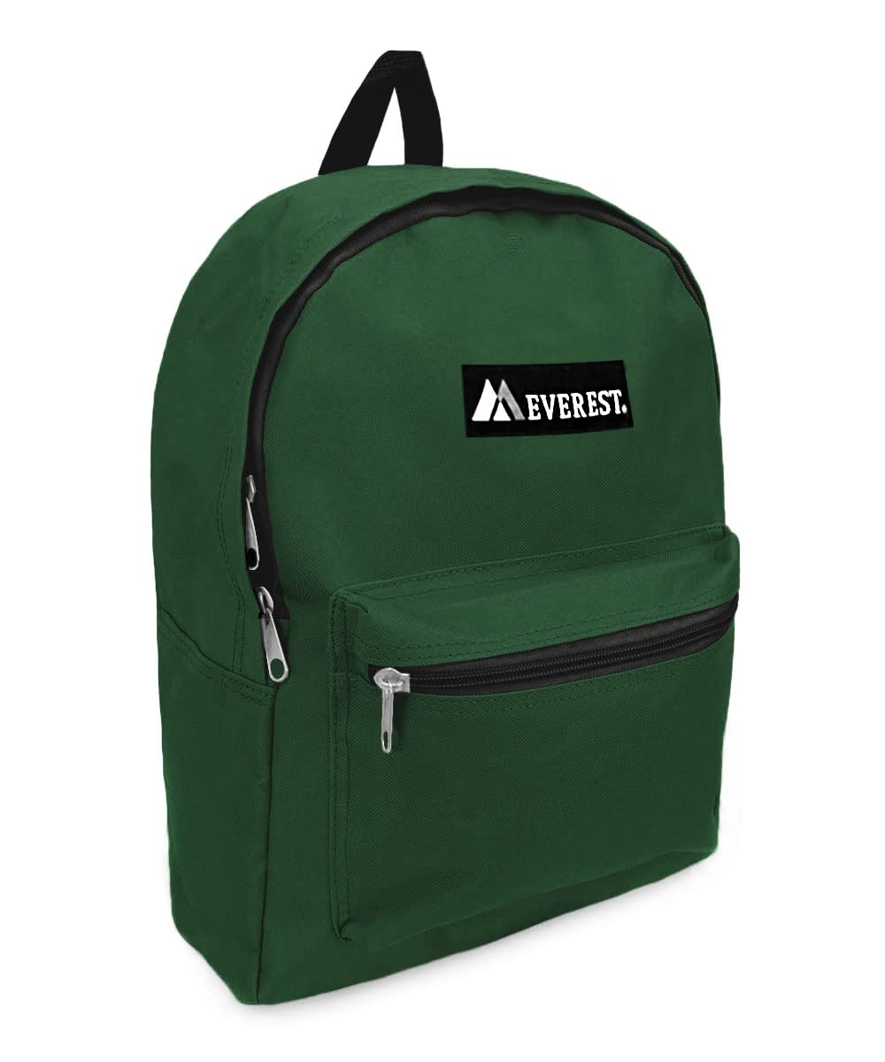 Foto 2 pulgar | Mochila Everest Basic Verde Oscuro Medium - Venta Internacional.