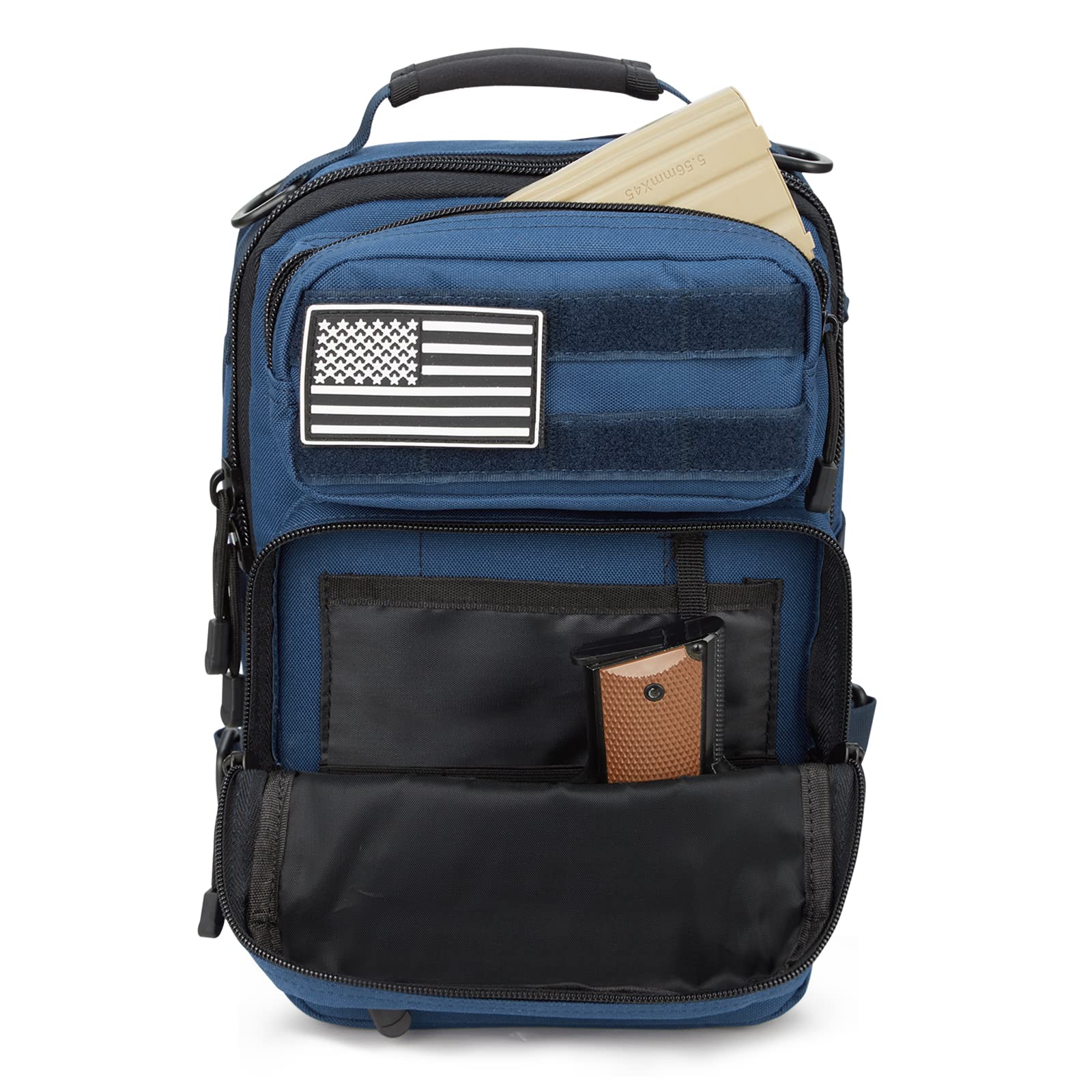 Foto 5 pulgar | Mochila Táctica G4free Military Rover Azul Oscuro - Venta Internacional.