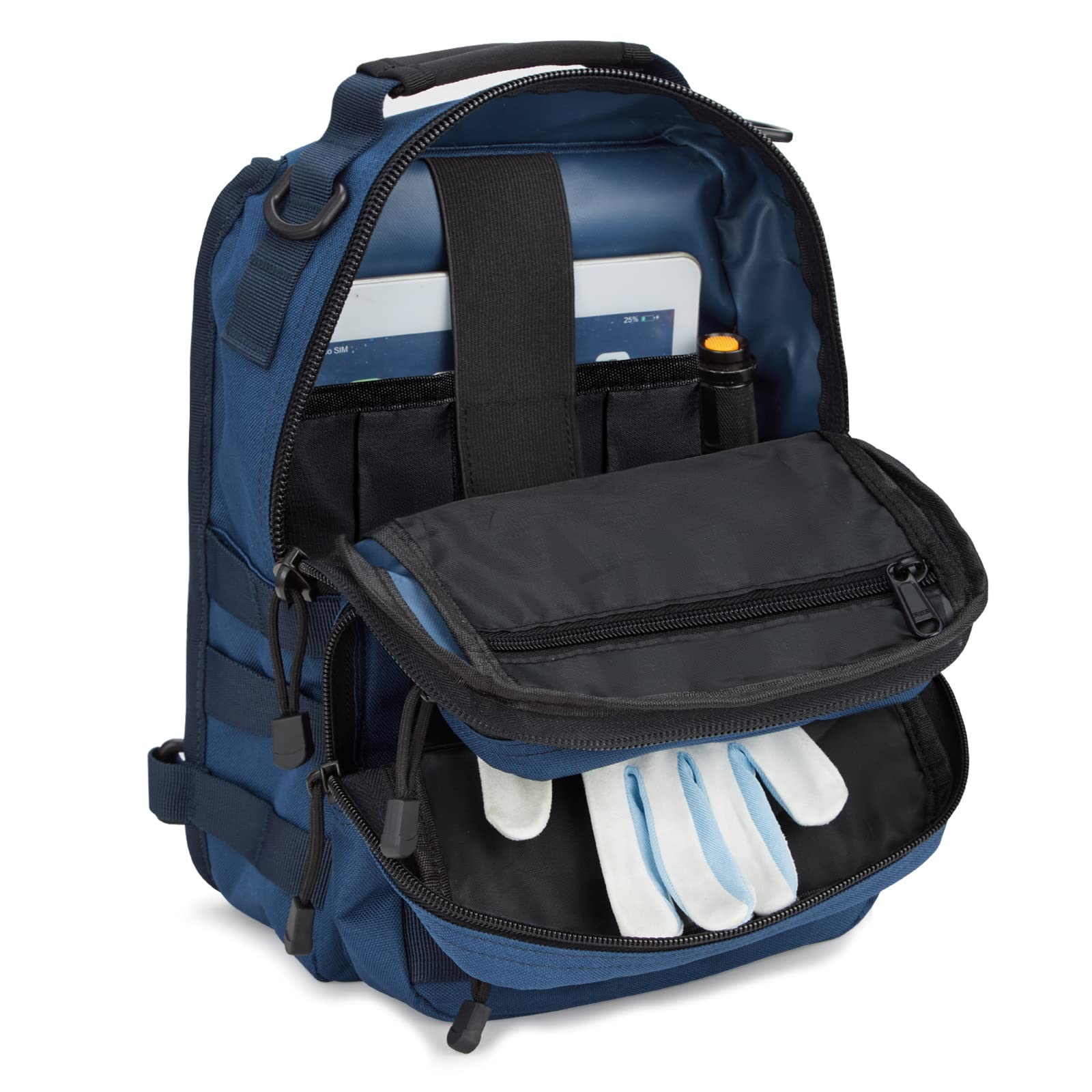 Foto 6 pulgar | Mochila Táctica G4free Military Rover Azul Oscuro - Venta Internacional.