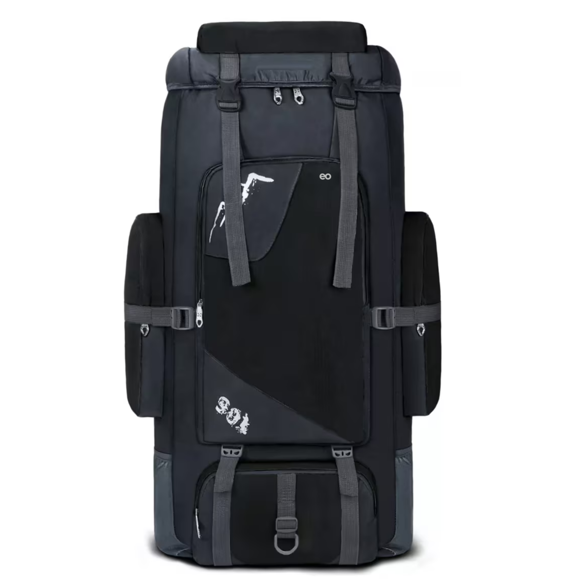 Foto 2 pulgar | Mochila De Senderismo Impermeable Mochila Táctica Eo Safe Imports Esi-10487 Negro