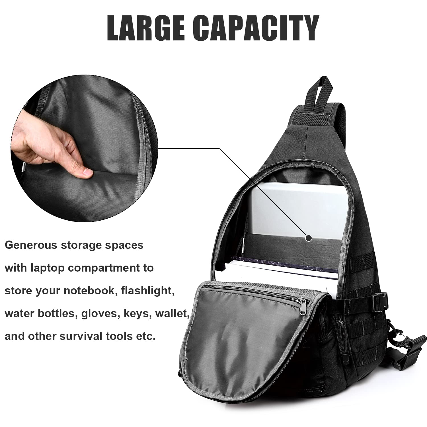 Foto 7 pulgar | Mochila Táctica G4free Military Rover 25 L Impermeable - Venta Internacional