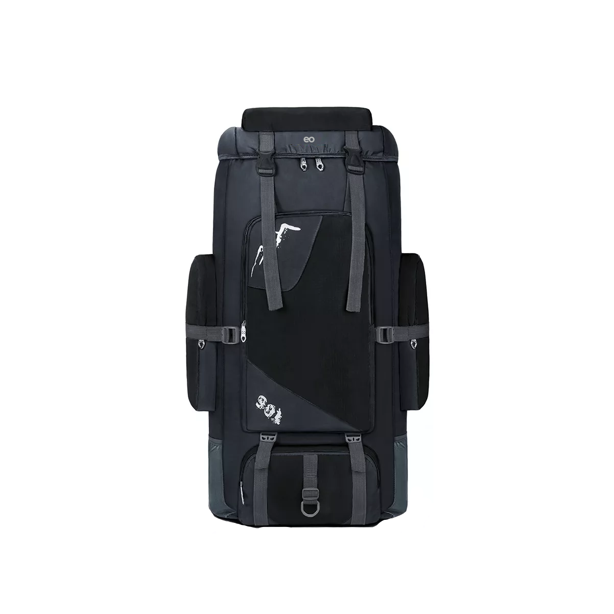 Foto 1 | Mochila De Senderismo Impermeable 85l Eo Safe Imports Esi-14794-1 Negro