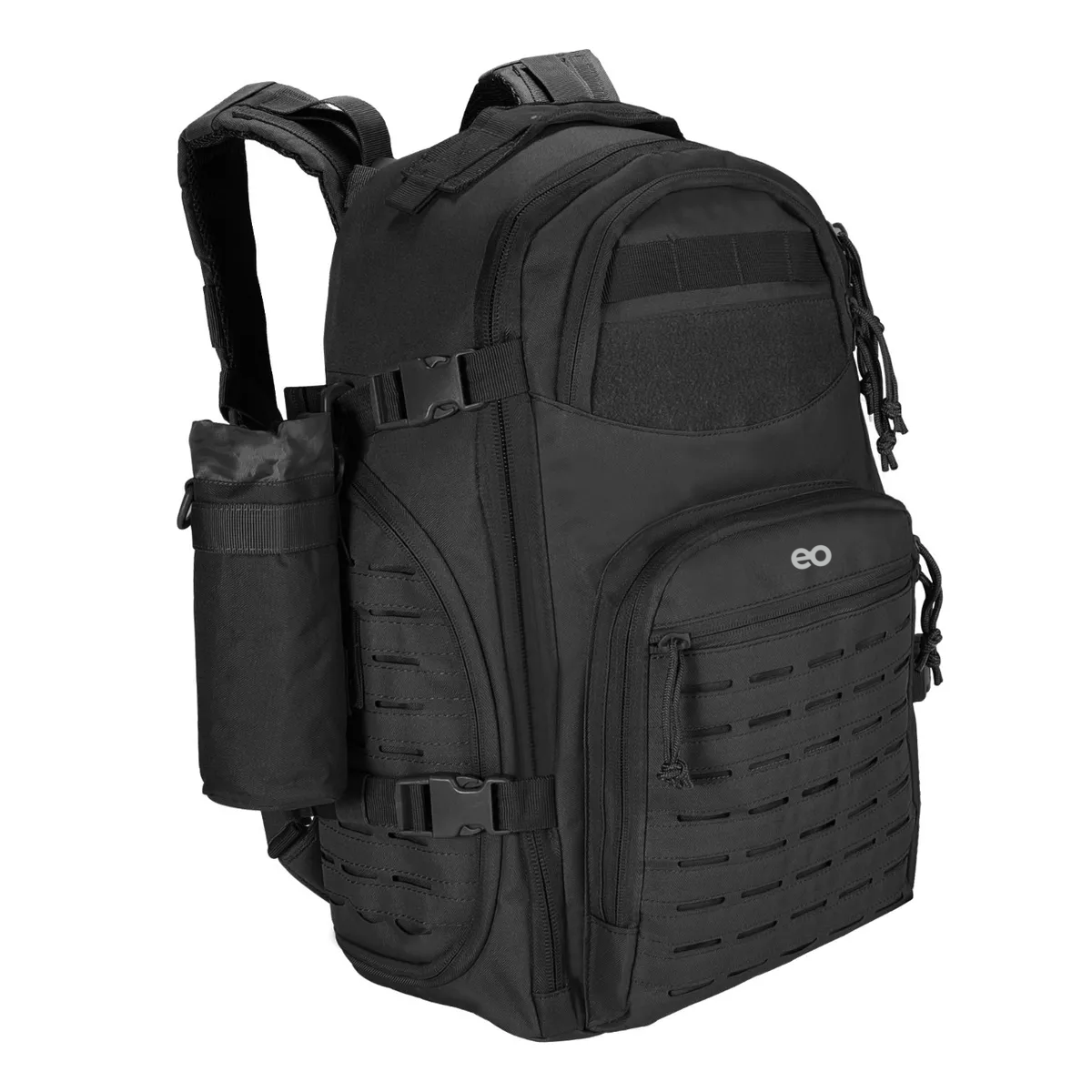 Foto 2 pulgar | Mochila De Camping Impermeable Alta Calidad Eo Safe Imports Esi-10446-1 Negro