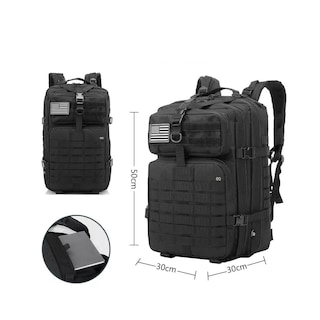 Foto 3 | Mochila Táctica Impermeable 40l Eo Safe Imports Esi-5854-1 Negro