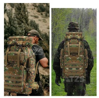 Foto 4 | Mochila Xtellar Táctica Militar 80l Campismo Senderismo Multifuncion