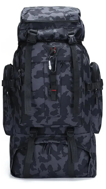 Foto 2 pulgar | Bolsa Xtellar Táctica Para Campar Y Montañismo Al Aire Libre De 80l Color Azul Oscuro