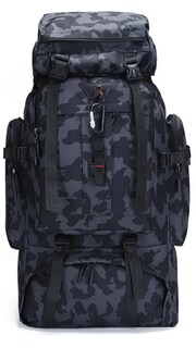 Foto 1 | Bolsa Xtellar Táctica Para Campar Y Montañismo Al Aire Libre De 80l Color Azul Oscuro