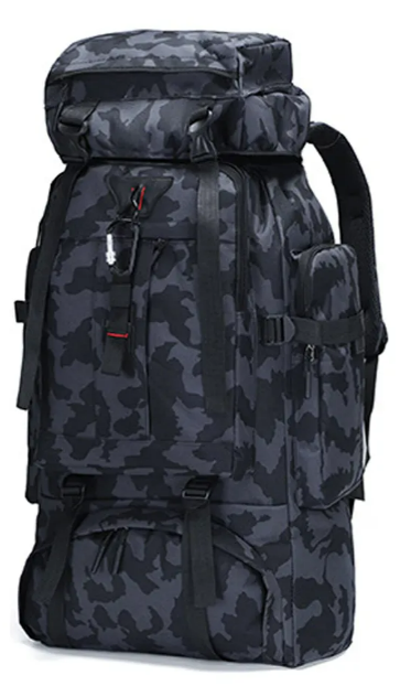 Foto 3 pulgar | Bolsa Xtellar Táctica Para Campar Y Montañismo Al Aire Libre De 80l Color Azul Oscuro