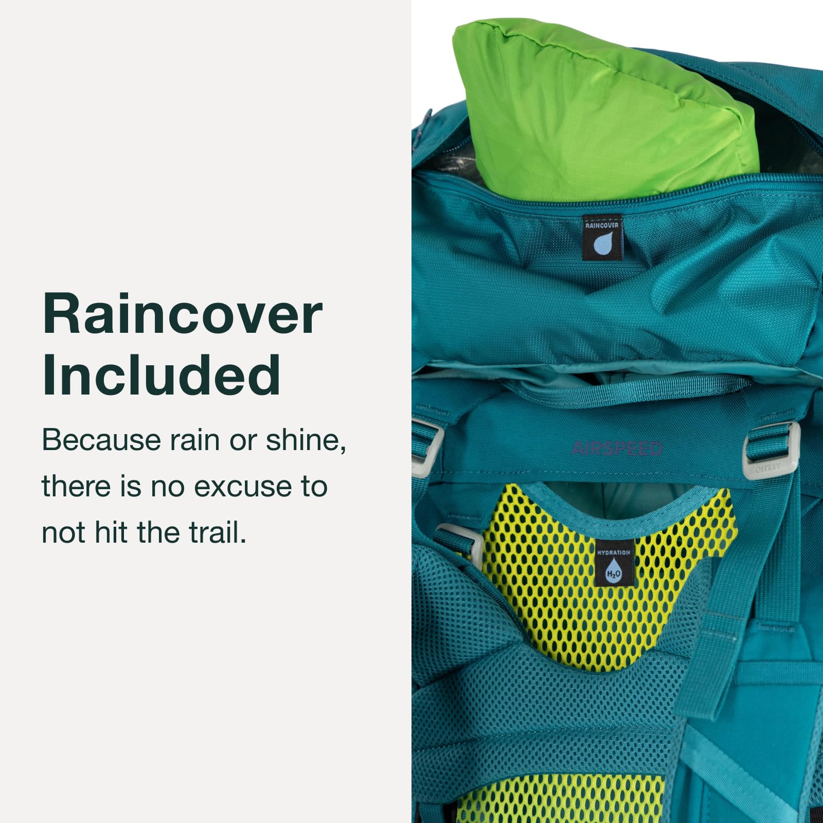 Foto 5 pulgar | Mochila De Mochilero Osprey Ace 38 L Para Niños Con Toldo Verde - Venta Internacional.