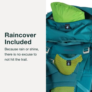 Foto 4 | Mochila De Mochilero Osprey Ace 38 L Para Niños Con Toldo Verde - Venta Internacional.