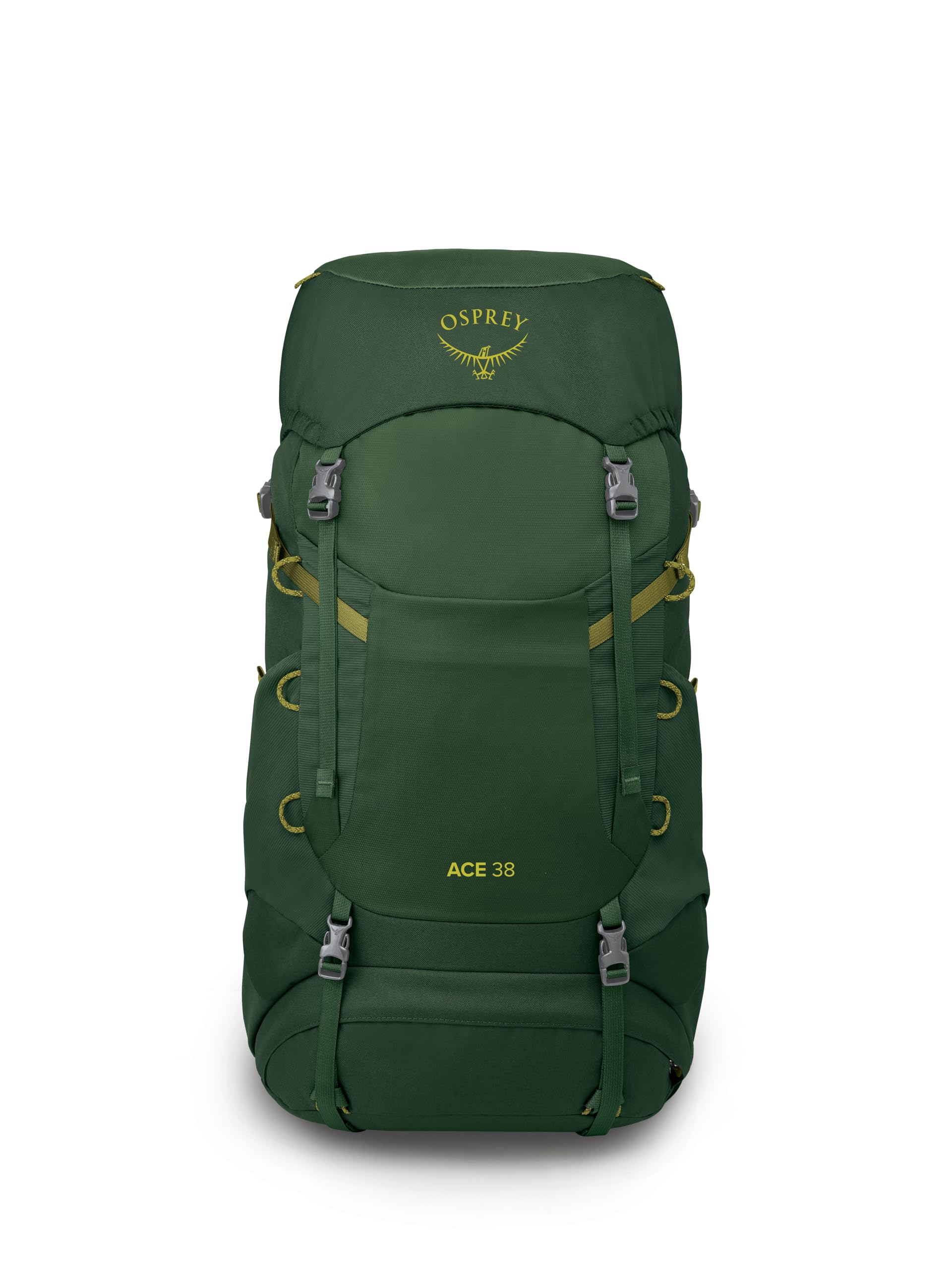 Foto 7 pulgar | Mochila De Mochilero Osprey Ace 38 L Para Niños Con Toldo Verde - Venta Internacional.