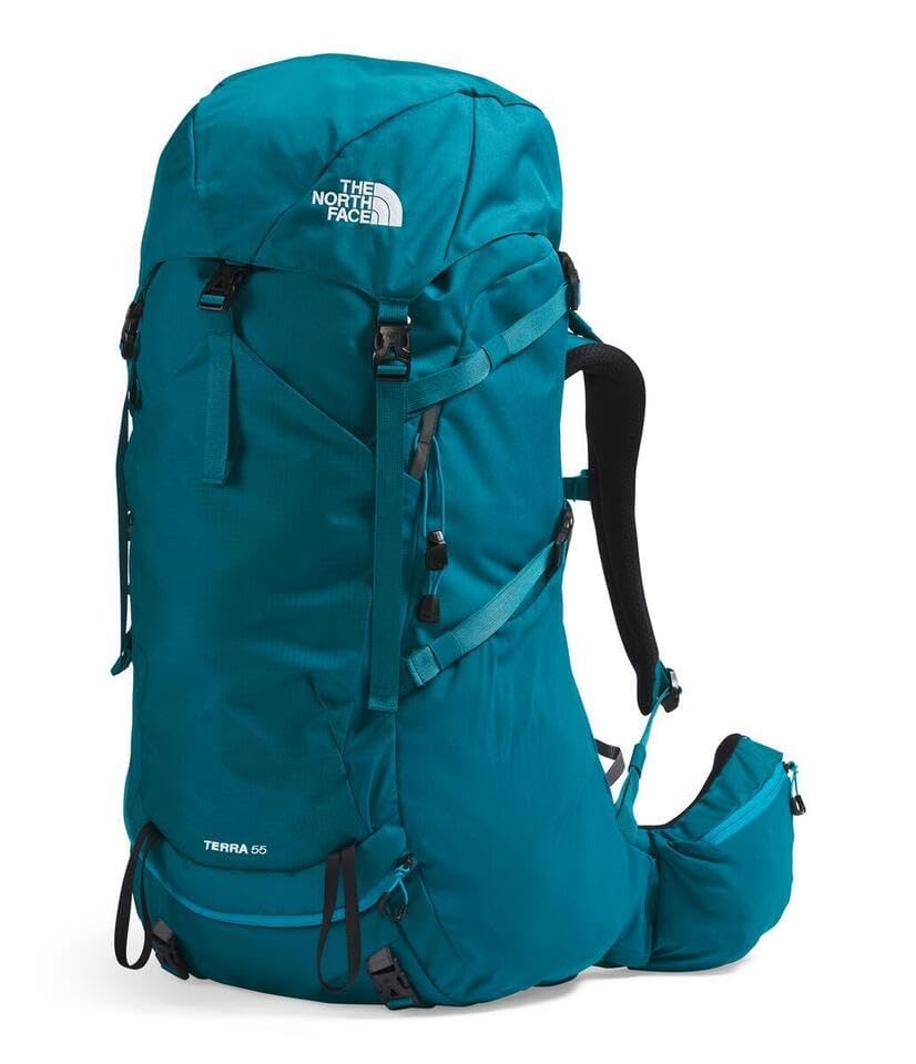 Foto 4 pulgar | Mochila De Mochilero The North Face Terra 55 Para Mujer, Azul - Venta Internacional.