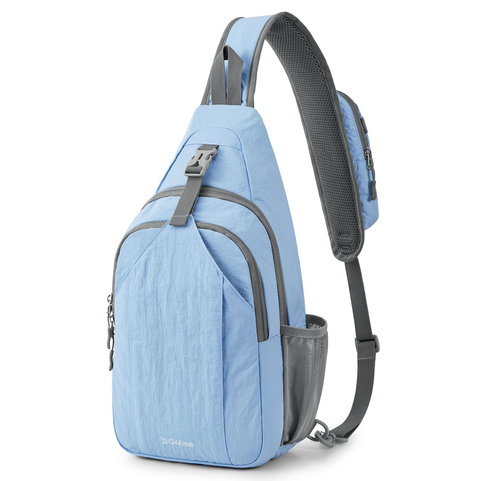 Foto 2 pulgar | Sling Bag G4free, Mochila Con Bloqueo Rfid, Azul Claro - Venta Internacional.