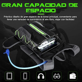 Foto 4 | Mochila De Ciclismo De Viaje De Capacidad Extra Grande Eo Safe Imports Esi-19320 Verde