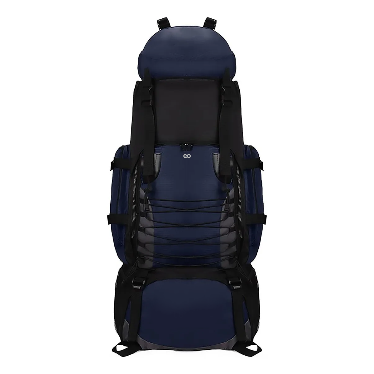 Mochila Senderismo 90l Para Viaje Impermeable Eo Safe Imports Esi-19646 Azul